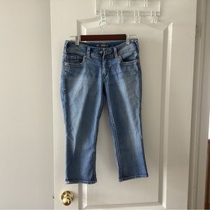 Silver Capris Size 28.  -1